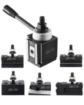 Conjunto de postes de ferramentas VEVOR Quick Change, 6 unidades para mini torno e metal Conjunto de postes de ferramentas VEVOR Quick Change, 6 unidades para mini torno e metal