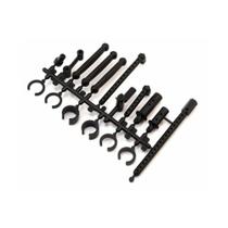 Conjunto de Postes e Links de Carroceria Carro RC HPI RS4 Nitro 3 Savage 85032