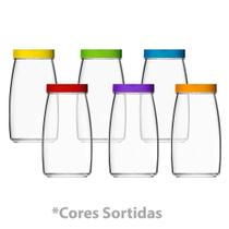 Conjunto de Pote Colorex Mandacaru 2 Litros Ref. 9832 - 6 Peças (Cores Sortidas) - Nadir