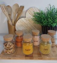 Conjunto de Potes 240ml para temperos 10 und