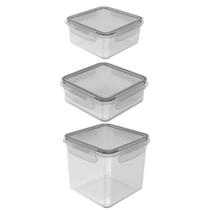 Conjunto de potes click (cl 2000-cl 2100-cl 2200) natural ou kte014