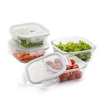 Conjunto de Potes Electrolux Herméticos de Vidro - 4 peças Conjunto de Potes Electrolux Herméticos de Vidro - 4 peças