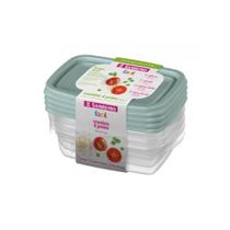 Conjunto de Potes Fácil Retangular 280ml 4 unidades - Sanremo