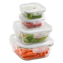 Conjunto De Potes Hermeticos De Vidro Electrolux 4 Pcs - 41050546 Conjunto De Potes Hermeticos De Vidro Electrolux 4 Pcs - 41050546