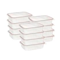 Conjunto de Potes Marmita 24 Unidades 250ml Fit Freezer Microondas - Prafesta