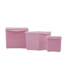 Conjunto de Potes Organizadores Quadrados 3 pçs