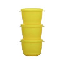 Conjunto de Potes Organizadores Redondo 90ml - 3 pçs