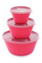 Conjunto de Potes Organizadores Redondo Pequeno 3 pçs Conjunto de Potes Organizadores Redondo Pequeno 3 pçs