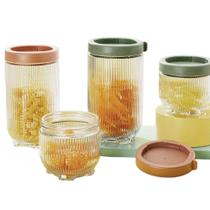 Conjunto de Potes P/ Alimentos 4 Peças N240325-1 Quanhe Conjunto de Potes P/ Alimentos 4 Peças N240325-1 Quanhe