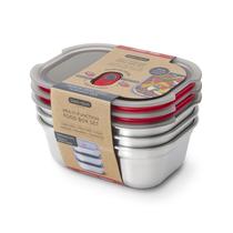 Conjunto de Potes para Almoço BLACK + BLUM Aço Inoxidável 660ml