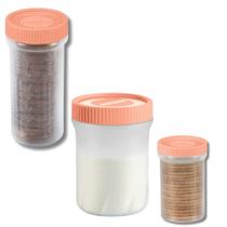 Conjunto de potes plástico 3 und multiuso cozinha organizar