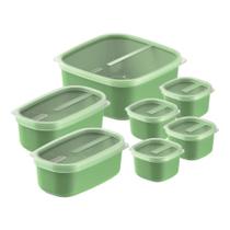 Conjunto de Potes Tramontina Verde Salvia 7 peças