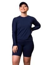 Conjunto De Praia Blusa Uv +short Fitness + Viseira Brinde Moda Praia Evangélico Conjunto De Praia Blusa Uv +short Fitness + Viseira Brinde Moda Praia Evangélico