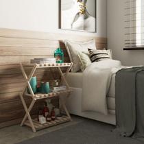 Conjunto de Prateleiras P/ Cabeceira/ Quarto/ Sala/Design Sanfona