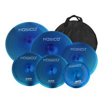 Conjunto de pratos Arborea Low Volume 6 peças com bolsa 10 Splash Blue