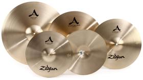 Conjunto de pratos Avedis Zildjian Série A 391 com chapéus altos de 14"