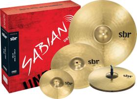 Conjunto de pratos Conjunto promocional Sabian SBR Conjunto de pratos Conjunto promocional Sabian SBR