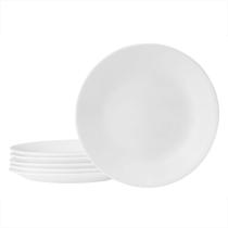 Conjunto de pratos Corelle Vitrelle, 6 peças, aperitivo de salada, Winter Frost
