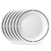 Conjunto de Pratos Corelle Vitrelle 6,75" Resistente a Lascas 6 Peças