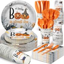 Conjunto de pratos de banho para bebês Dandat, 350 unidades, serve 50 com talheres Conjunto de pratos de banho para bebês Dandat, 350 unidades, serve 50 com talheres