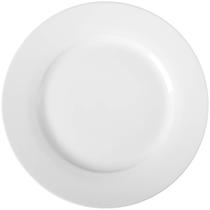 Conjunto de pratos de jantar Amazon Basics, 6 peças, branco, 26,67 cm Conjunto de pratos de jantar Amazon Basics, 6 peças, branco, 26,67 cm