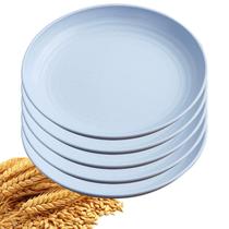 Conjunto de pratos de jantar YuanQ Wheats Straw Inbreakable Reutilizável Conjunto de pratos de jantar YuanQ Wheats Straw Inbreakable Reutilizável