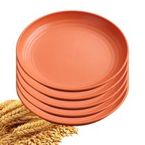 Conjunto de pratos de jantar YuanQ Wheats Straw Inbreakable Reutilizável Conjunto de pratos de jantar YuanQ Wheats Straw Inbreakable Reutilizável