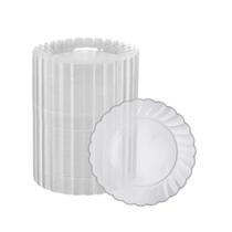 Conjunto de pratos de plástico rígido Oasis Creations Premium 15 cm 100 unidades