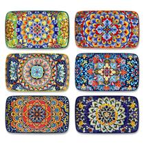 Conjunto de pratos de salada vancasso Simi, 6 peças de cerâmica 21,6 cm Conjunto de pratos de salada vancasso Simi, 6 peças de cerâmica 21,6 cm