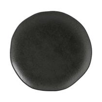 Conjunto de Pratos de Sobremesa 06 Peças 19,5cm - Orgânico Carbon - Porto Brasil