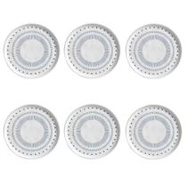 Conjunto De Pratos De Sobremesa 06 Peças Bio Astral Porto Brasil Conjunto De Pratos De Sobremesa 06 Peças Bio Astral Porto Brasil