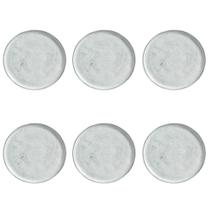 Conjunto De Pratos De Sobremesa 06 Peças Bio Echo Porto Brasil