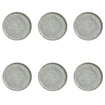 Conjunto de Pratos de Sobremesa 06 Peças Bio Green Granite Porto Brasil