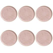 Conjunto De Pratos De Sobremesa 06 Peças Bio Litchi Porto Brasil
