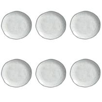 Conjunto De Pratos De Sobremesa 06 Peças Orgânico Echo Porto Brasil