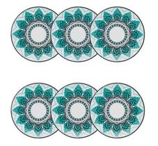 Conjunto de Pratos de Sobremesa 06 Peças Serene Oxford