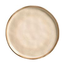 Conjunto de pratos de sobremesa bio raio bege em stoneware 21,5cm 6 peças - Porto Brasil Conjunto de pratos de sobremesa bio raio bege em stoneware 21,5cm 6 peças - Porto Brasil