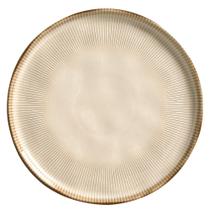 Conjunto de Pratos de Sobremesa Bio Raio com 06 Peças em Stoneware Geométrico - Porto Brasil