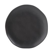 Conjunto de pratos de sobremesa redondos em stoneware preto matte 19,5cm 6 peças - Porto Brasil Conjunto de pratos de sobremesa redondos em stoneware preto matte 19,5cm 6 peças - Porto Brasil