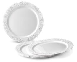 Conjunto de pratos e talheres de plástico descartáveis, 200 unidades - OCCASIONS