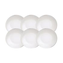 Conjunto de Pratos Fundos 06 Peças Atena Tramontina Conjunto de Pratos Fundos 06 Peças Atena Tramontina