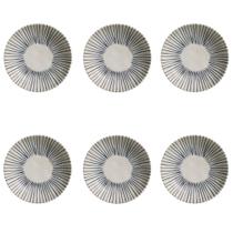 Conjunto de Pratos Fundos 06 Peças Bio Elemento Porto Brasil