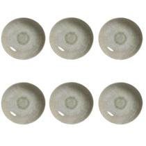 Conjunto De Pratos Fundos 06 Peças Bio Moss Porto Brasil Conjunto De Pratos Fundos 06 Peças Bio Moss Porto Brasil