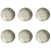 Conjunto de Pratos Fundos 06 Peças Bio Tropicália Porto Brasil