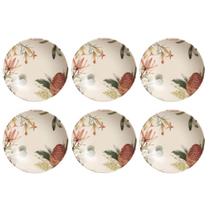 Conjunto de Pratos Fundos 06 Peças Coup Banksia Porto Brasil Conjunto de Pratos Fundos 06 Peças Coup Banksia Porto Brasil