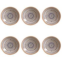 Conjunto de Pratos Fundos 06 Peças Coup New Asteca Porto Brasil