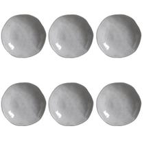 Conjunto De Pratos Fundos 06 Peças Orgânico Concreto Porto Brasil Conjunto De Pratos Fundos 06 Peças Orgânico Concreto Porto Brasil