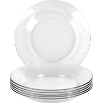 Conjunto De Pratos Fundos Astral 24 Peças - Duralex Conjunto De Pratos Fundos Astral 24 Peças - Duralex