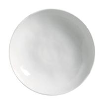 Conjunto de pratos fundos bio new white em stoneware 25cm 6 peças - Porto Brasil