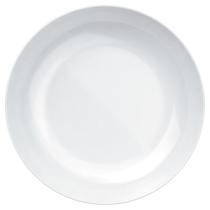 Conjunto de Pratos Fundos Nadir Opaline Blanc 24 Peças